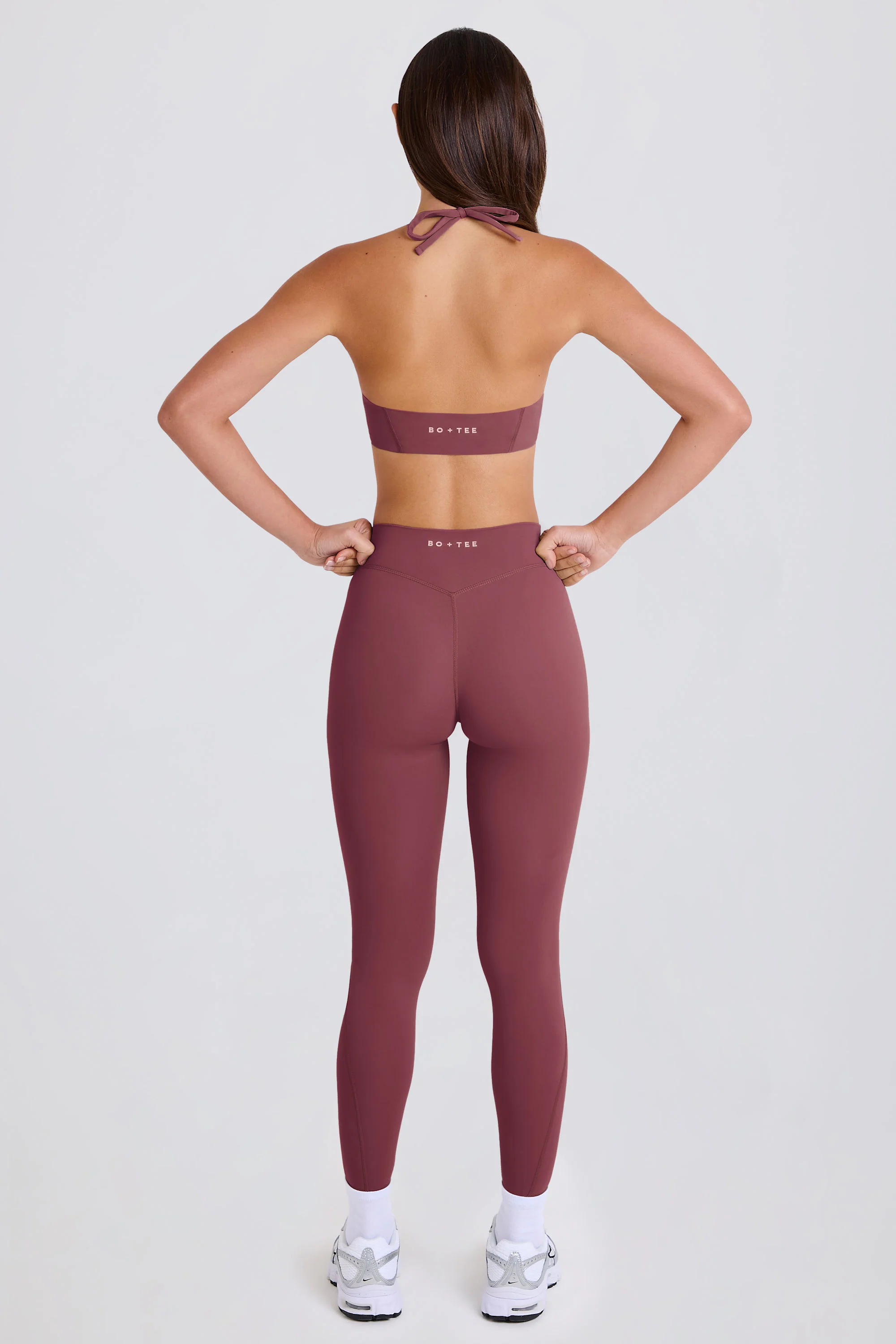 High-Waist Leggings in Acai - Image 10