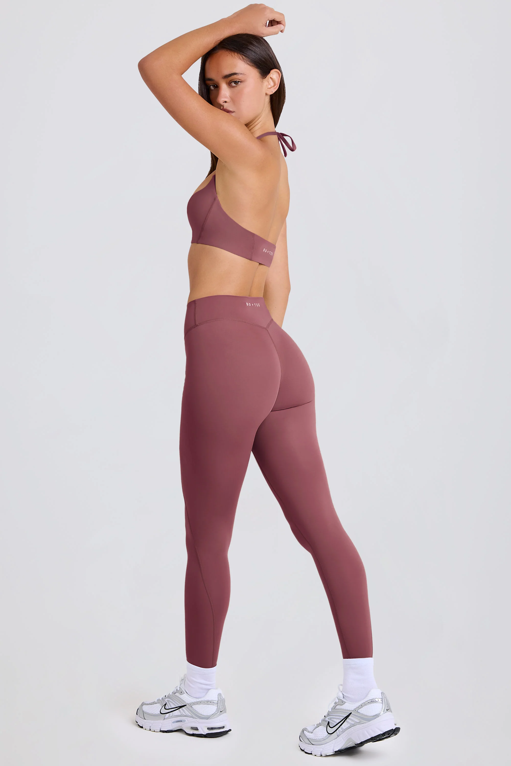 High-Waist Leggings in Acai - Image 3