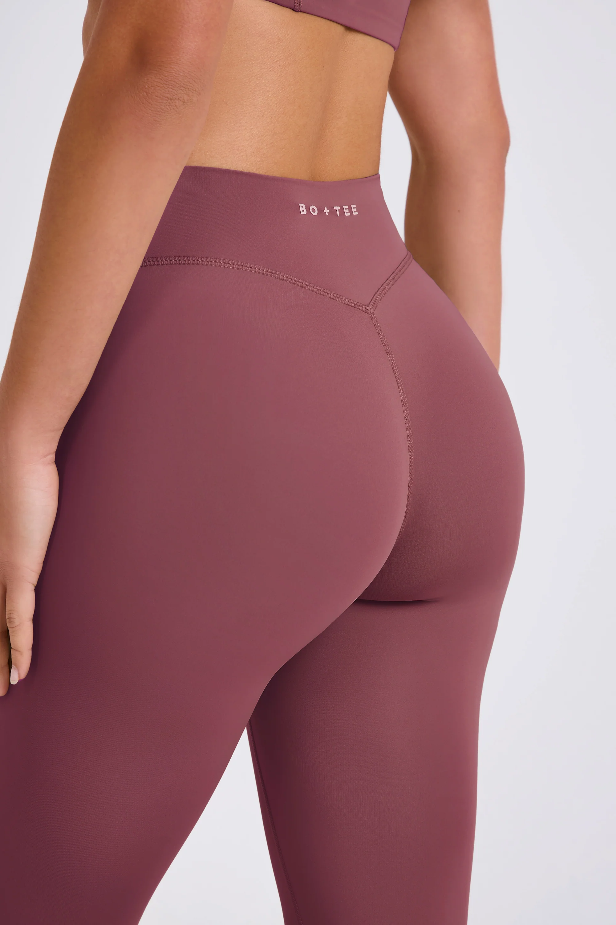 High-Waist Leggings in Acai - Image 6