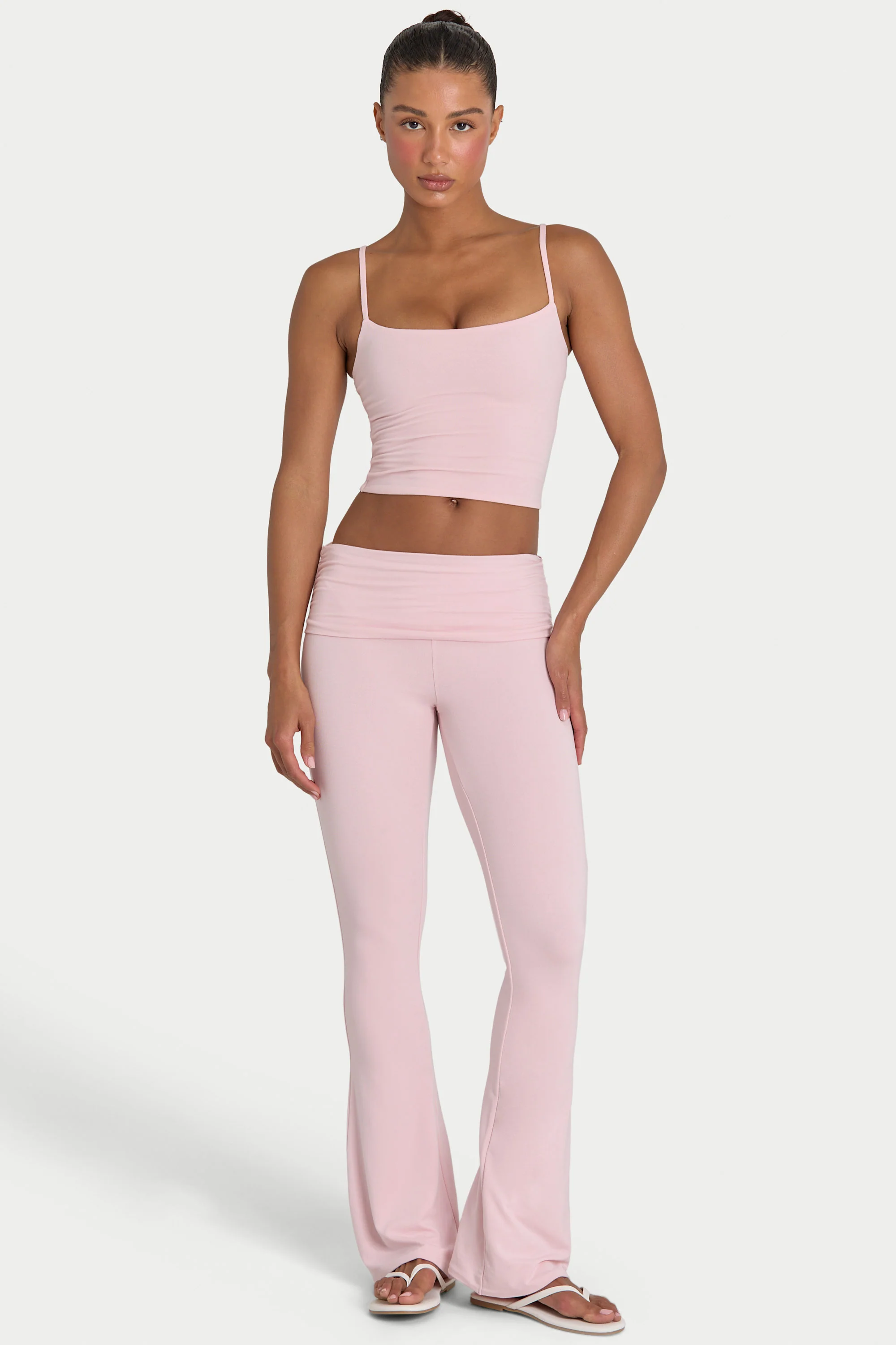 ButterCloud™ Crop Tank Top in Blush - Image 5