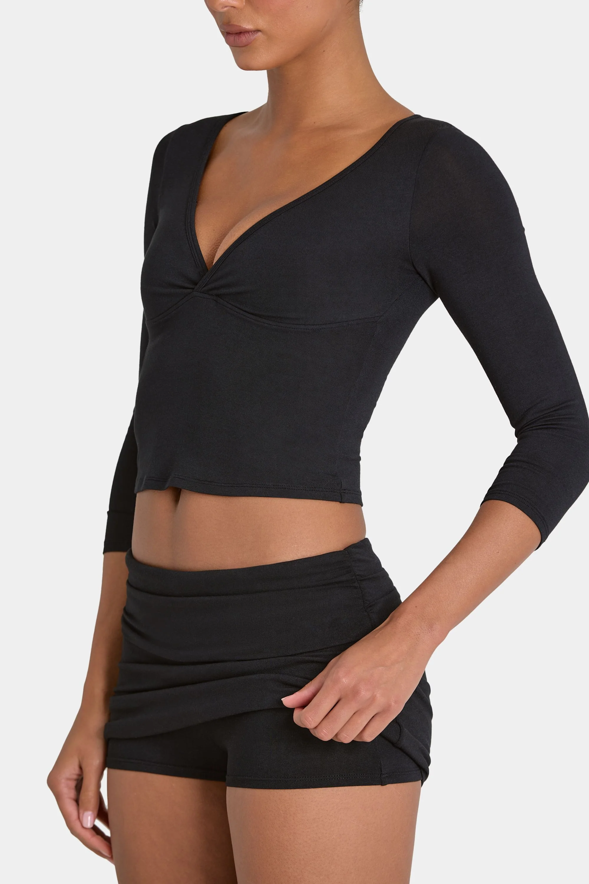 ButterCloud™ Skort in Black - Image 2