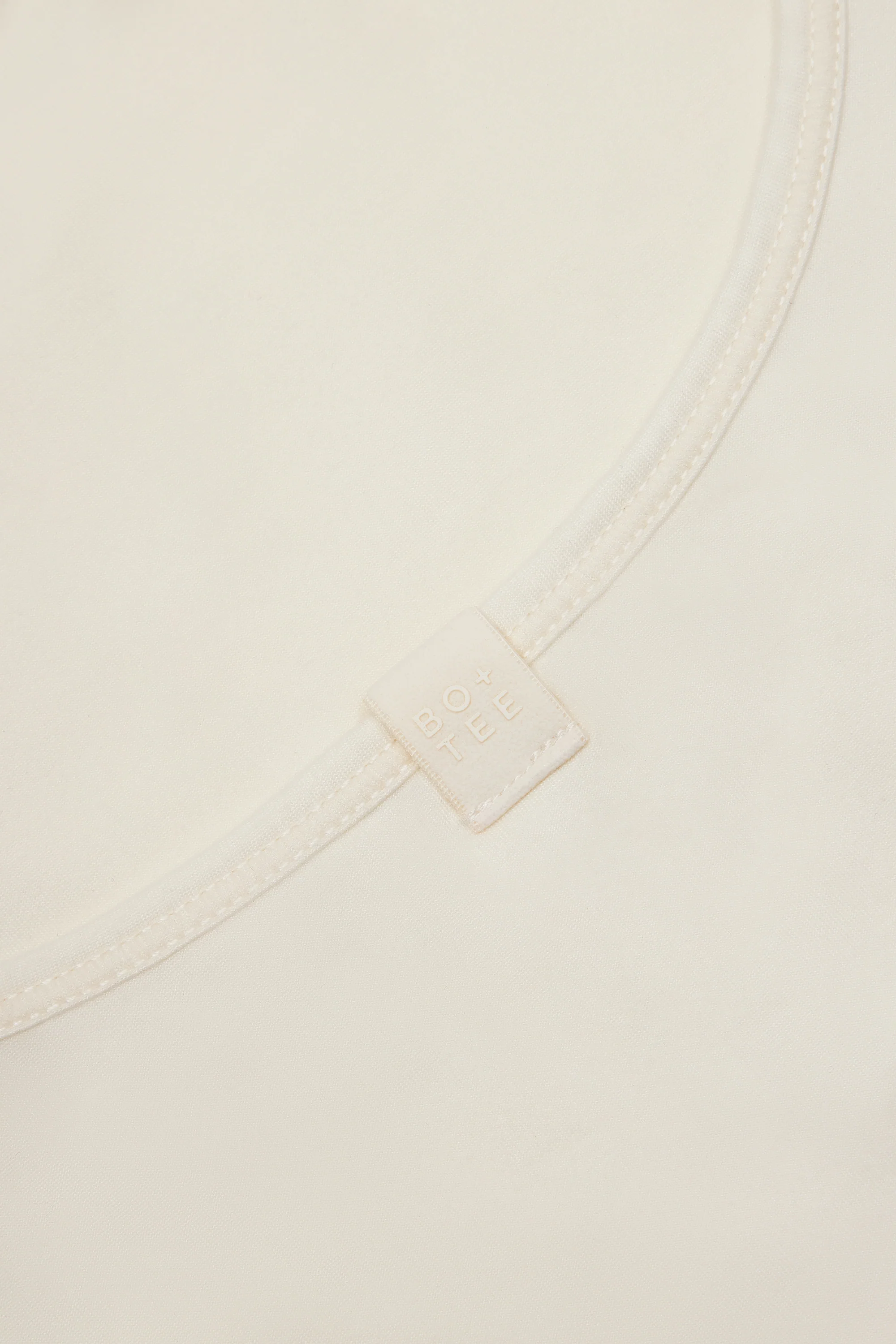 Cross-Back Tank Top in Cream - Image 6