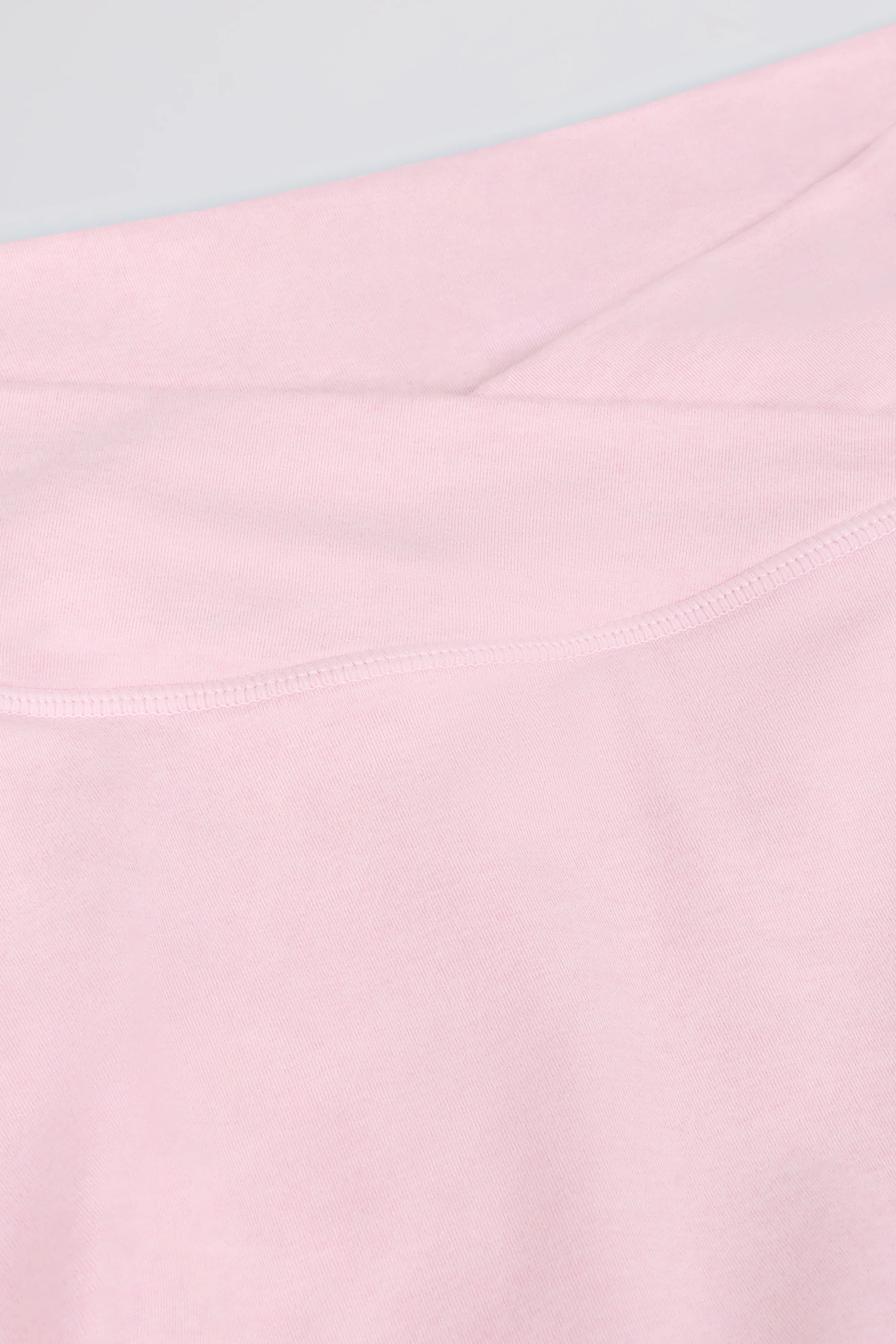 Brushed Jersey Crossover Mini Skort in Bloom - Image 7