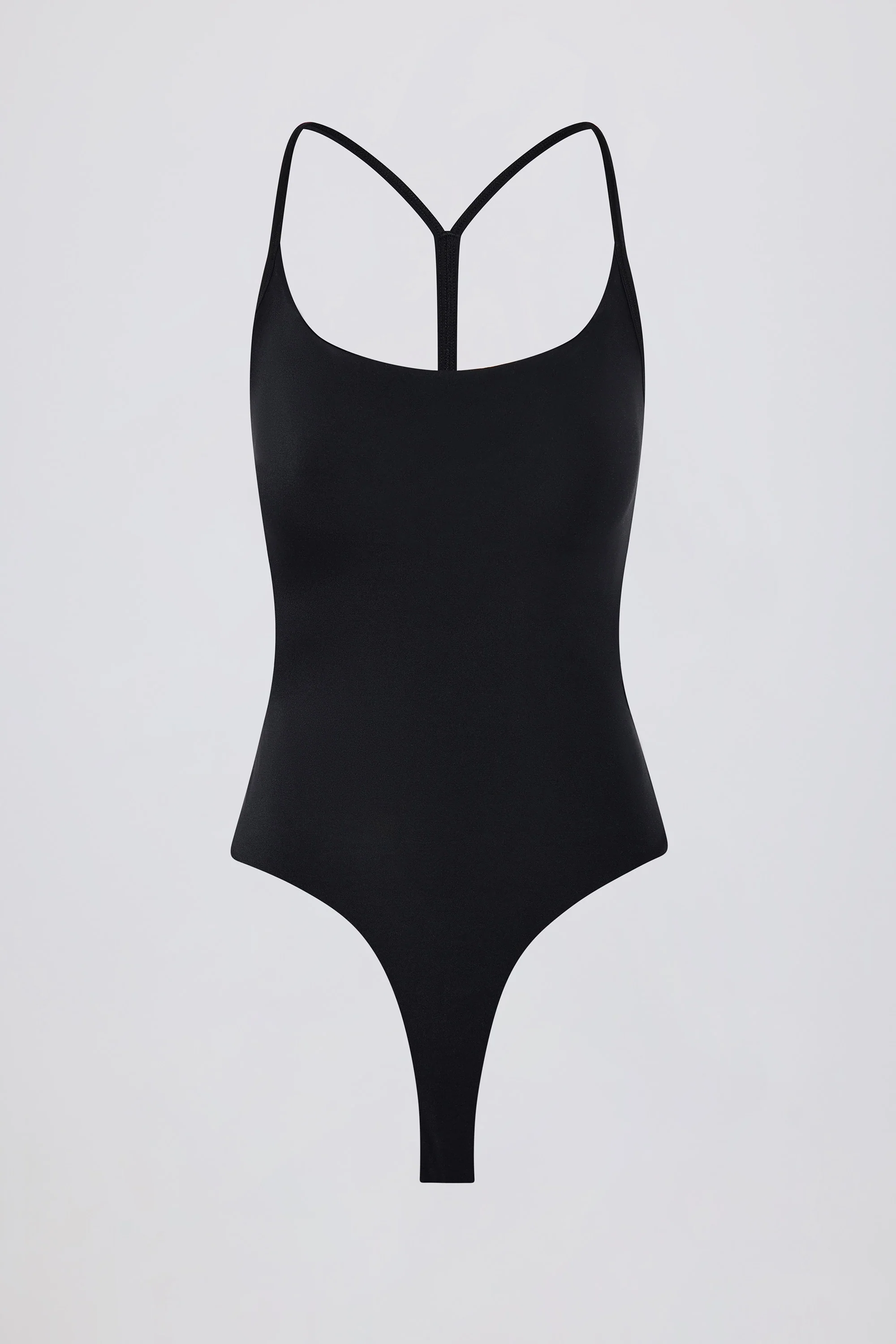 Cut-Out Bodysuit in Black - Image 4