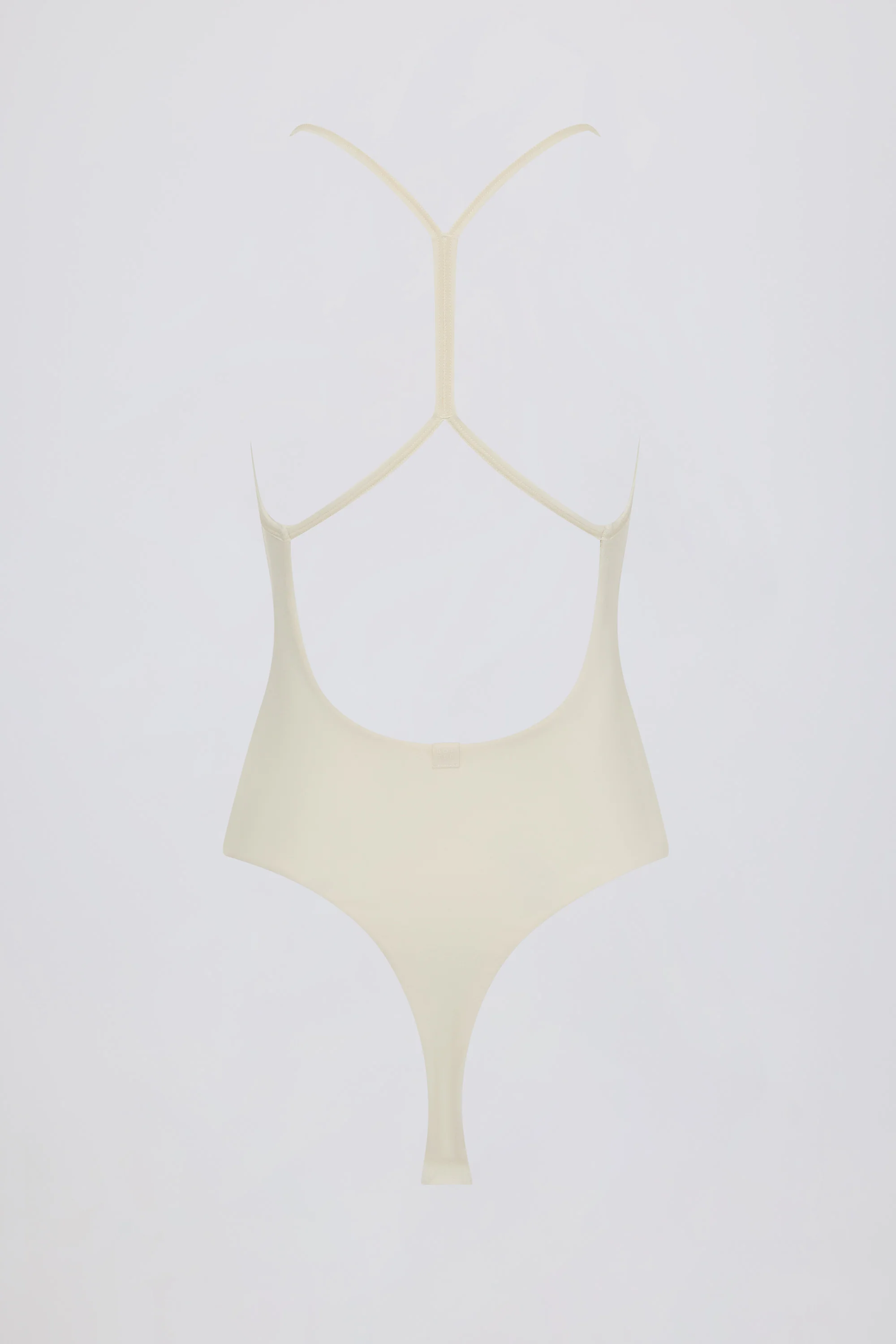 Cut-Out Bodysuit in Oat - Image 5
