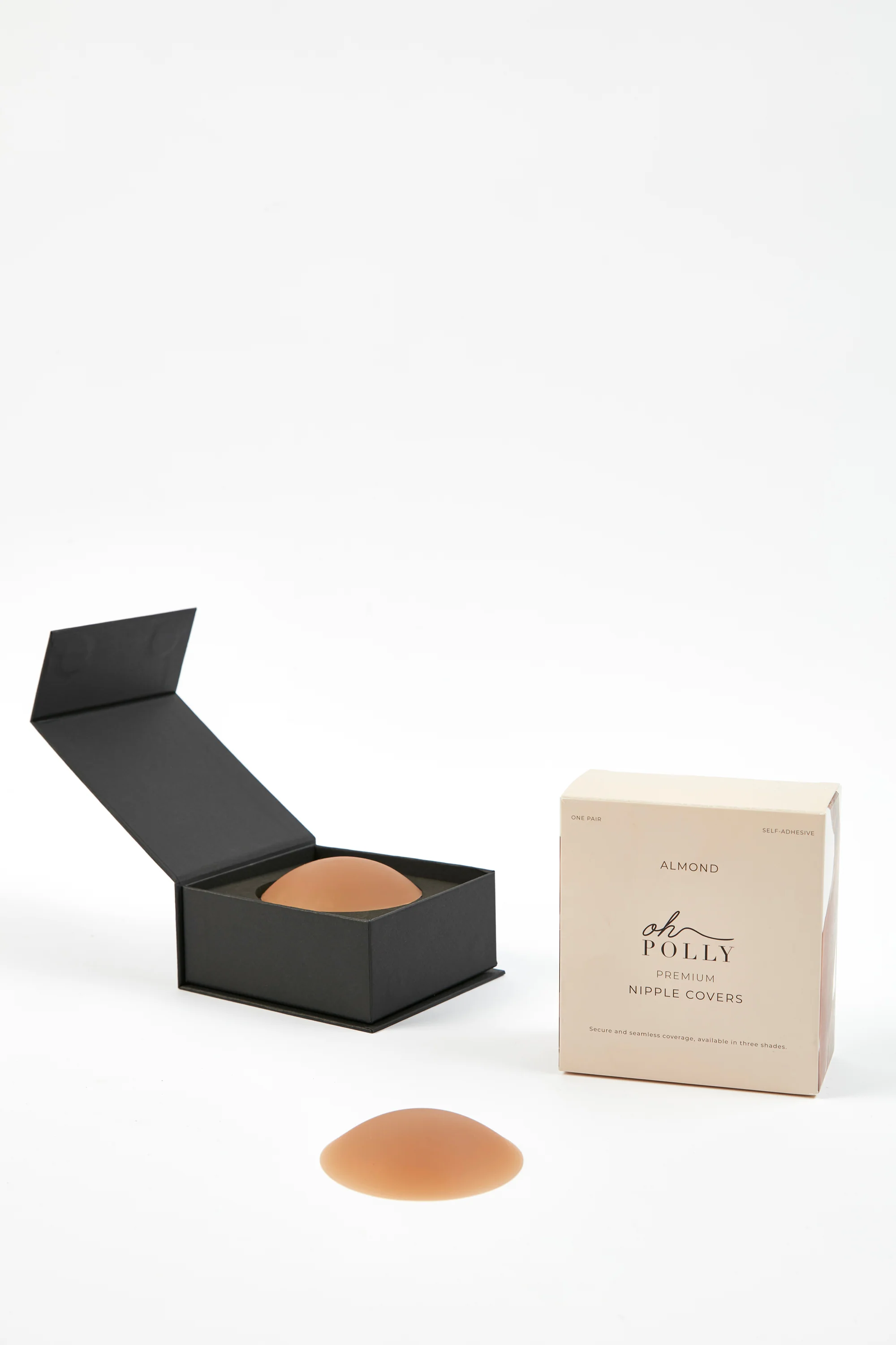 Reusable Silicone Nipple Covers in Almond - Image 5