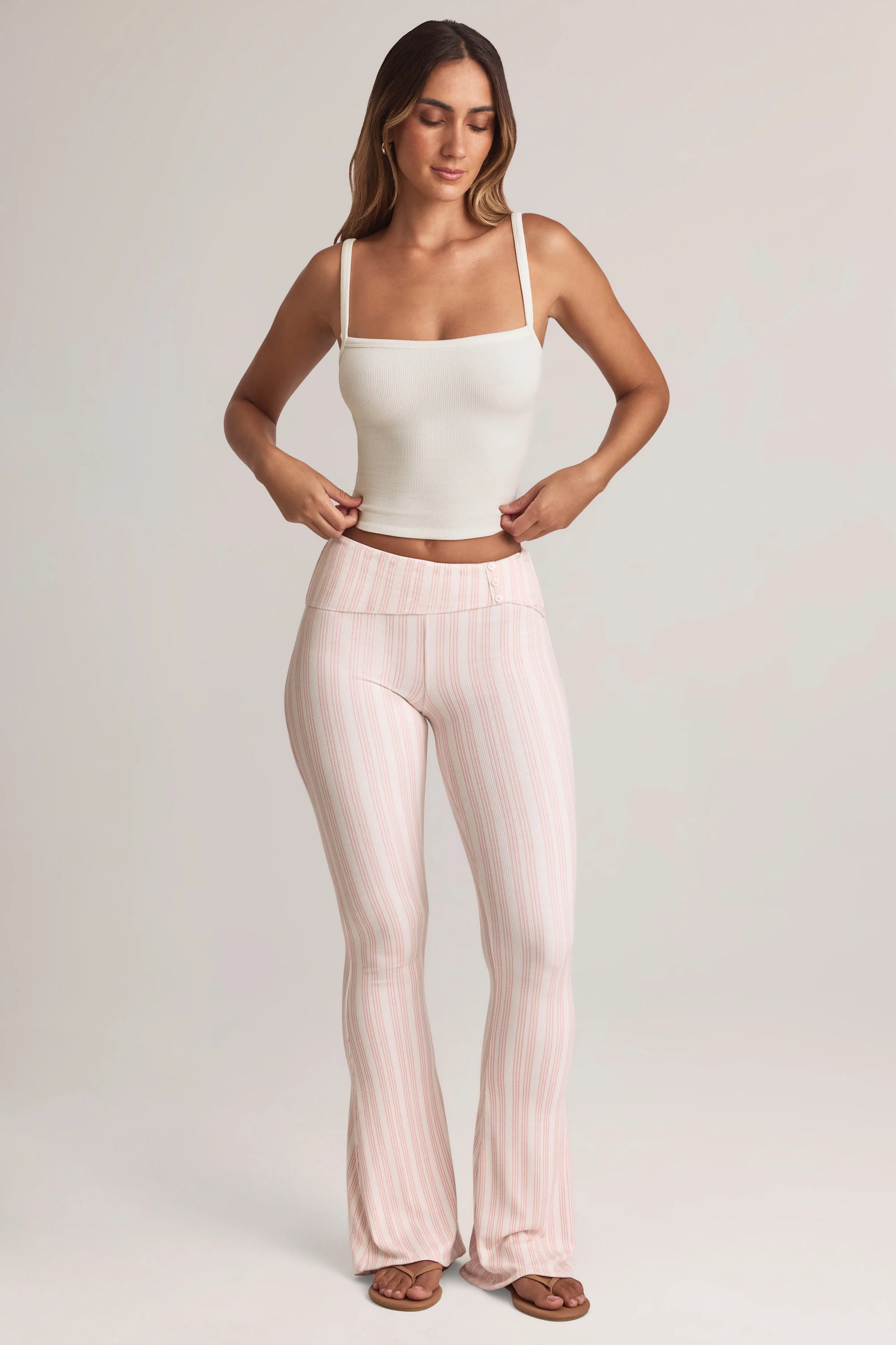 Modal Square-Neck Camisole Top in White - Image 6