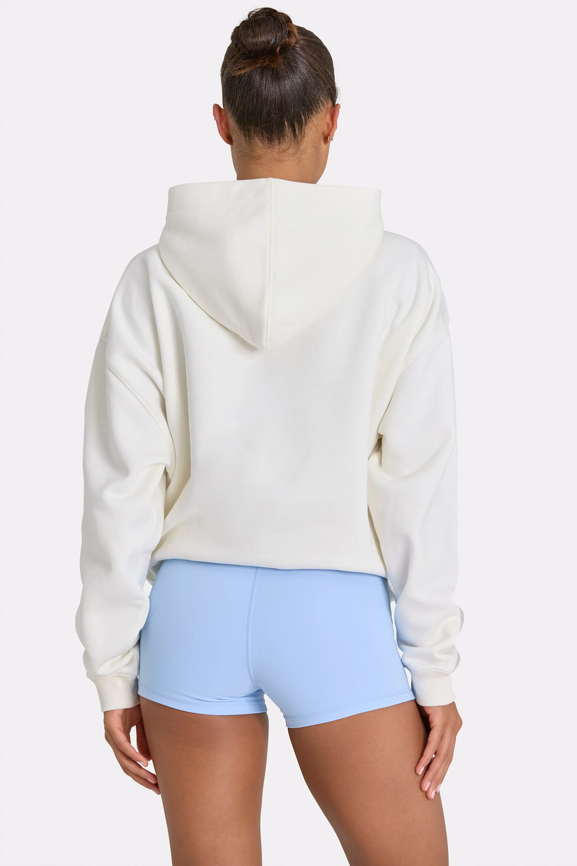 Oversized Applique Hoodie in Coconut - Image 2