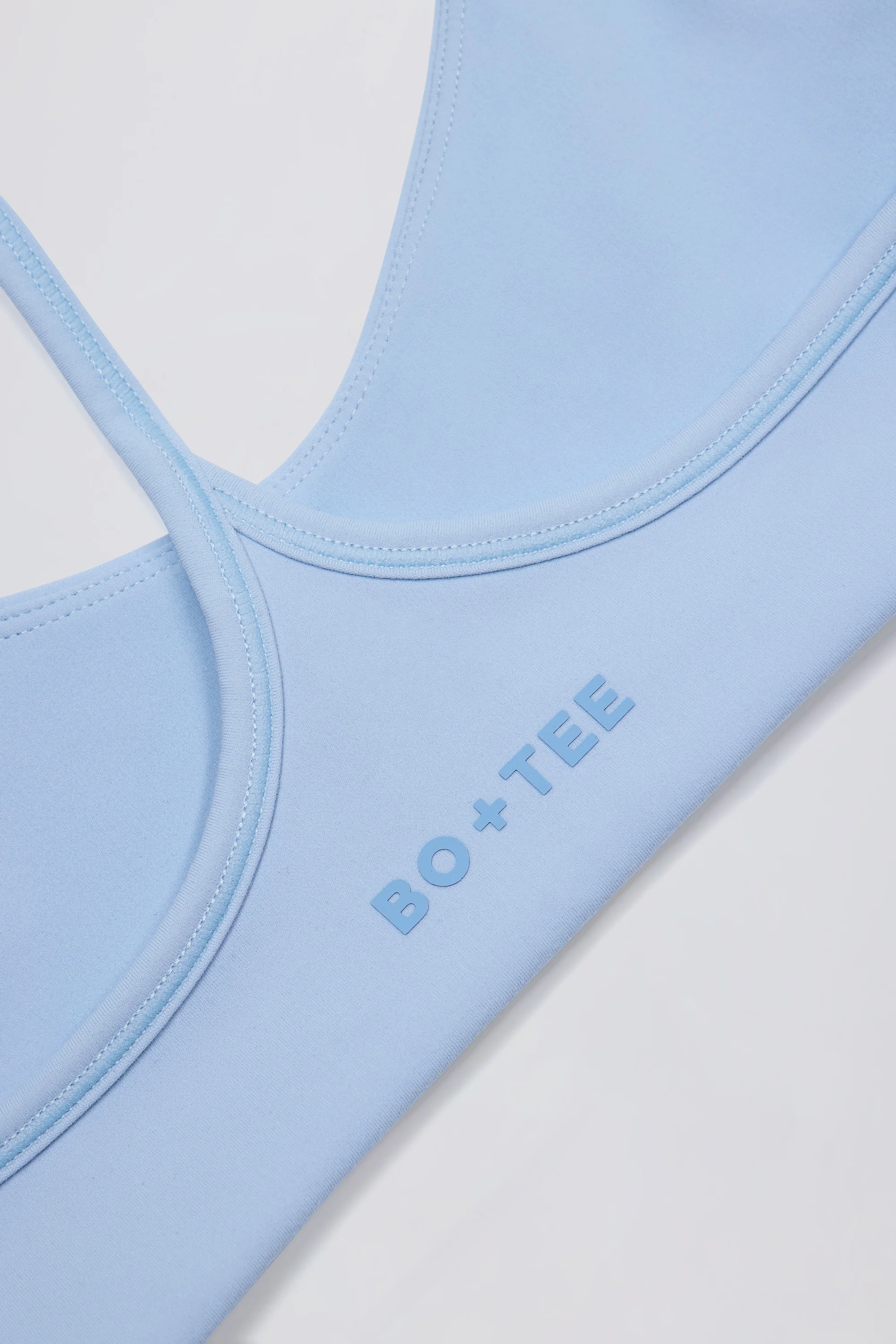 Soft Active Racerback Sports Bra in Sky - Image 6