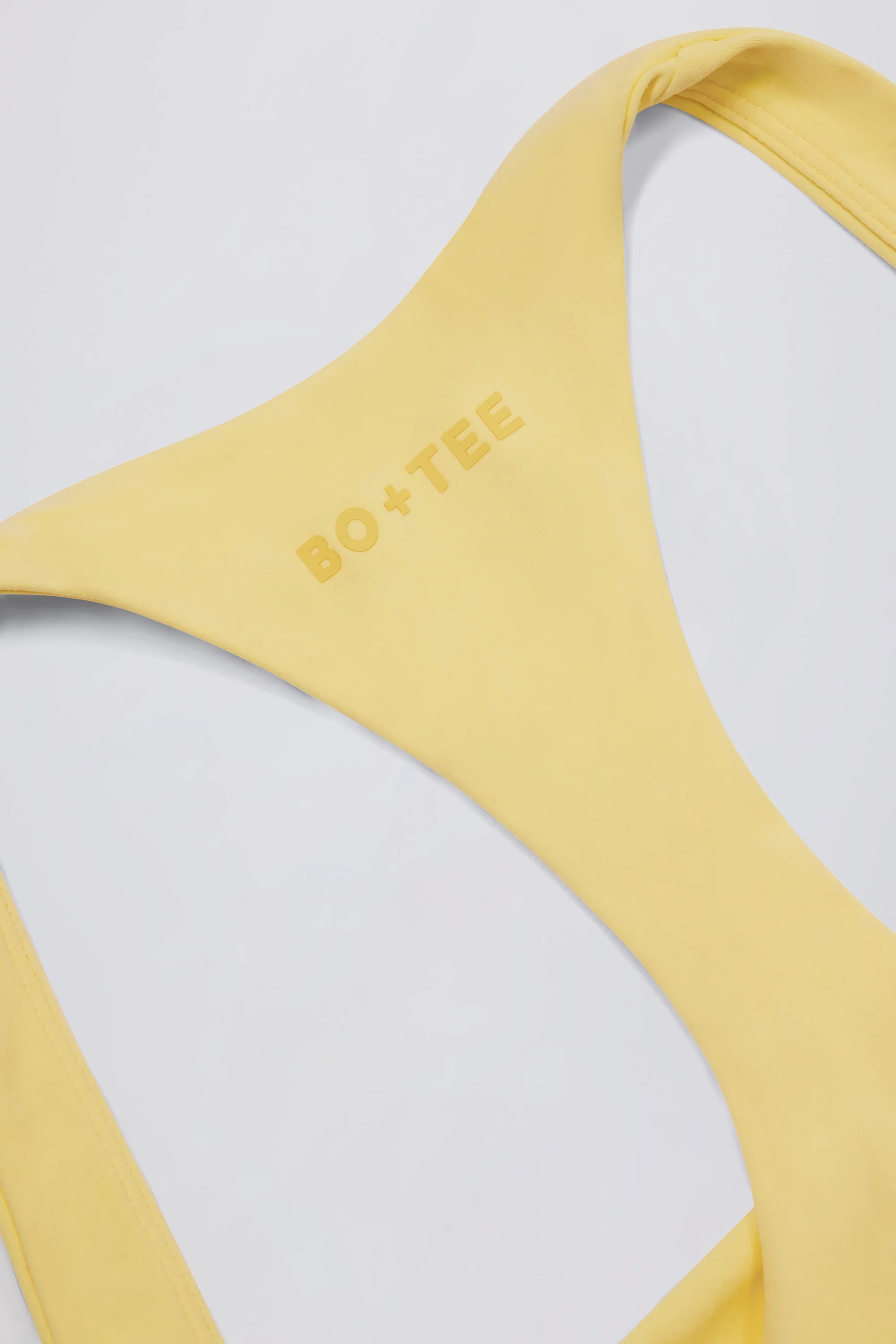 Soft Active Racerback Tank Top in Lemon - Image 6