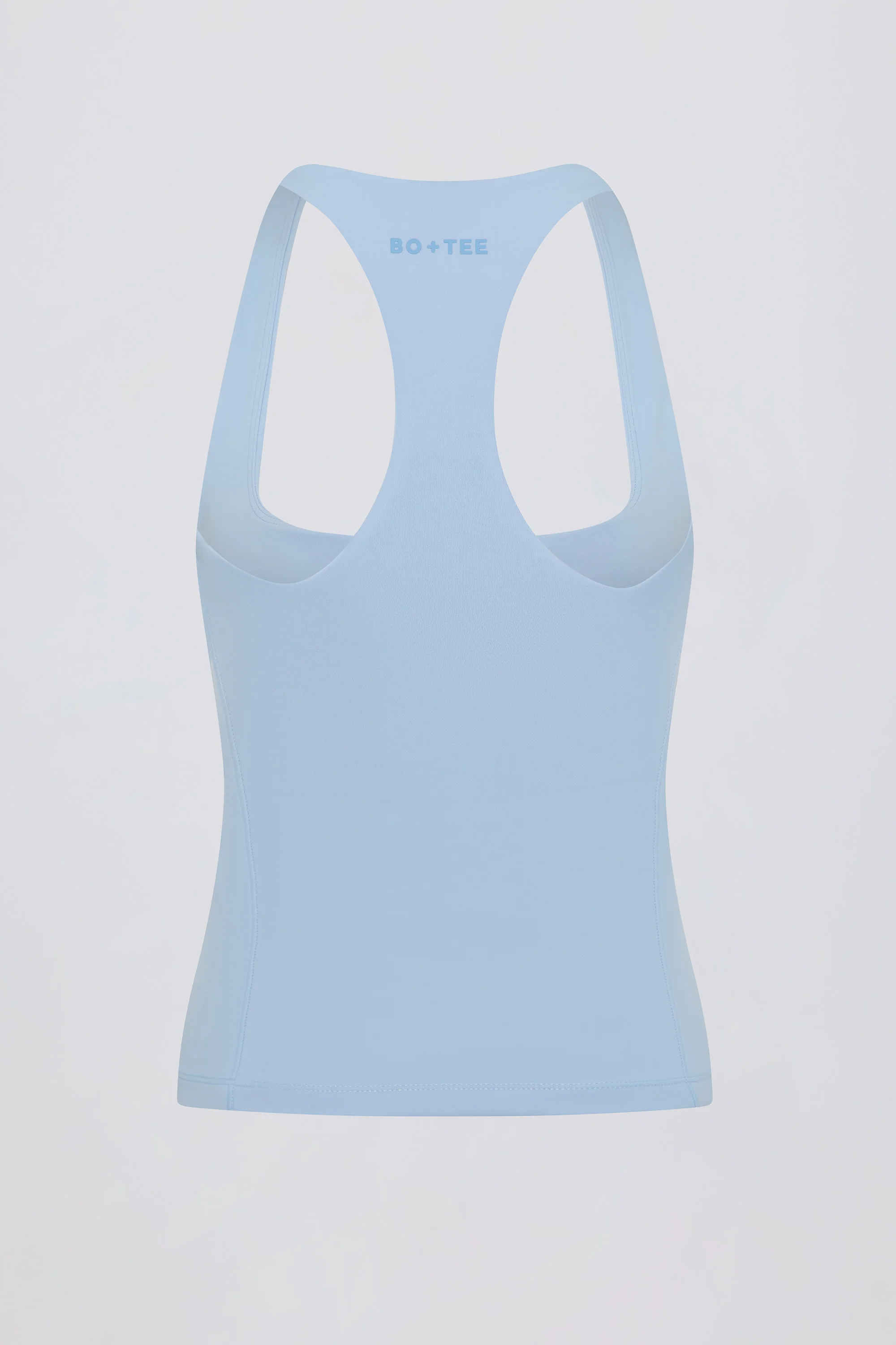 Soft Active Racerback Tank Top in Sky - Image 5