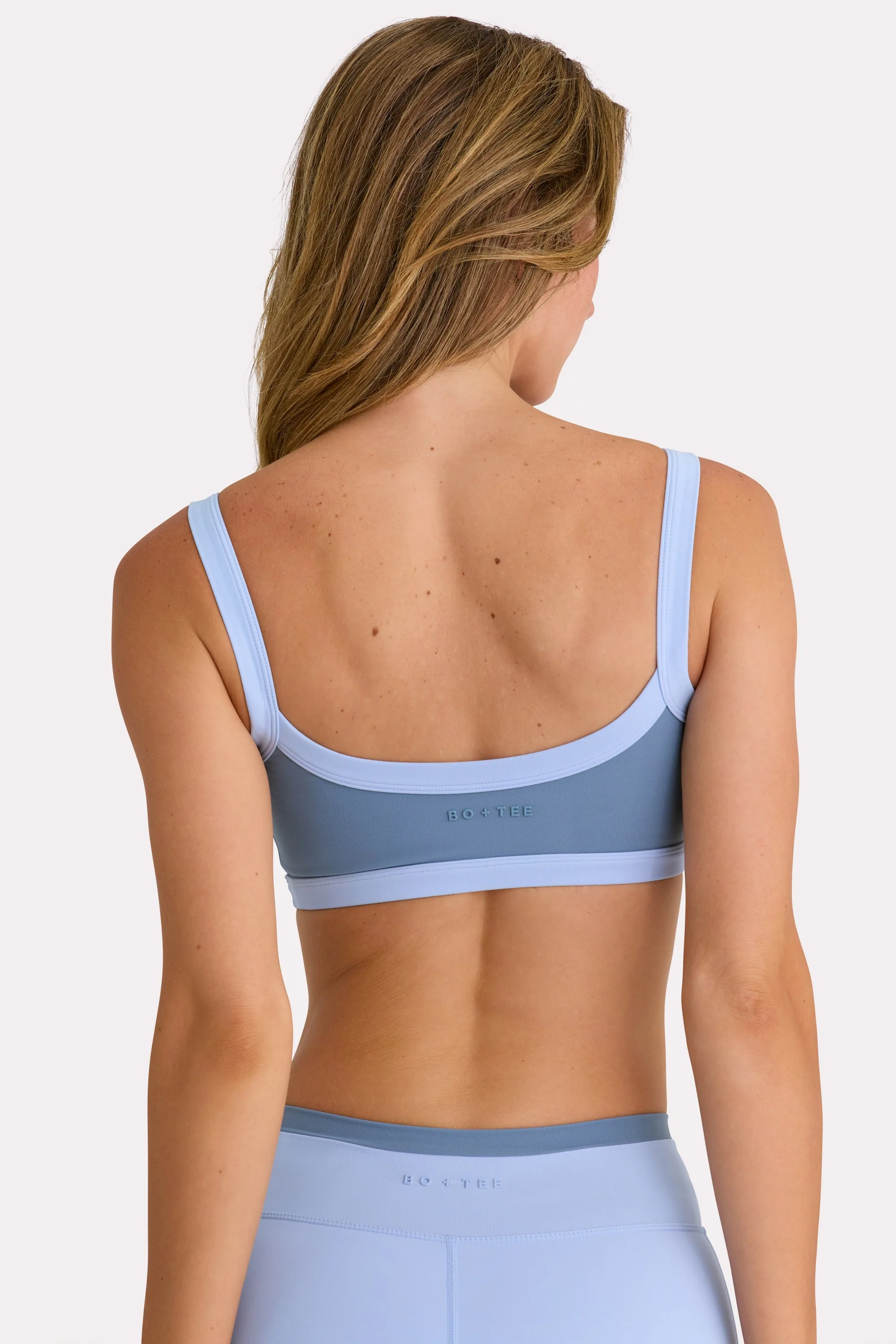 Soft Active Sports Bra in Marine - Image 2