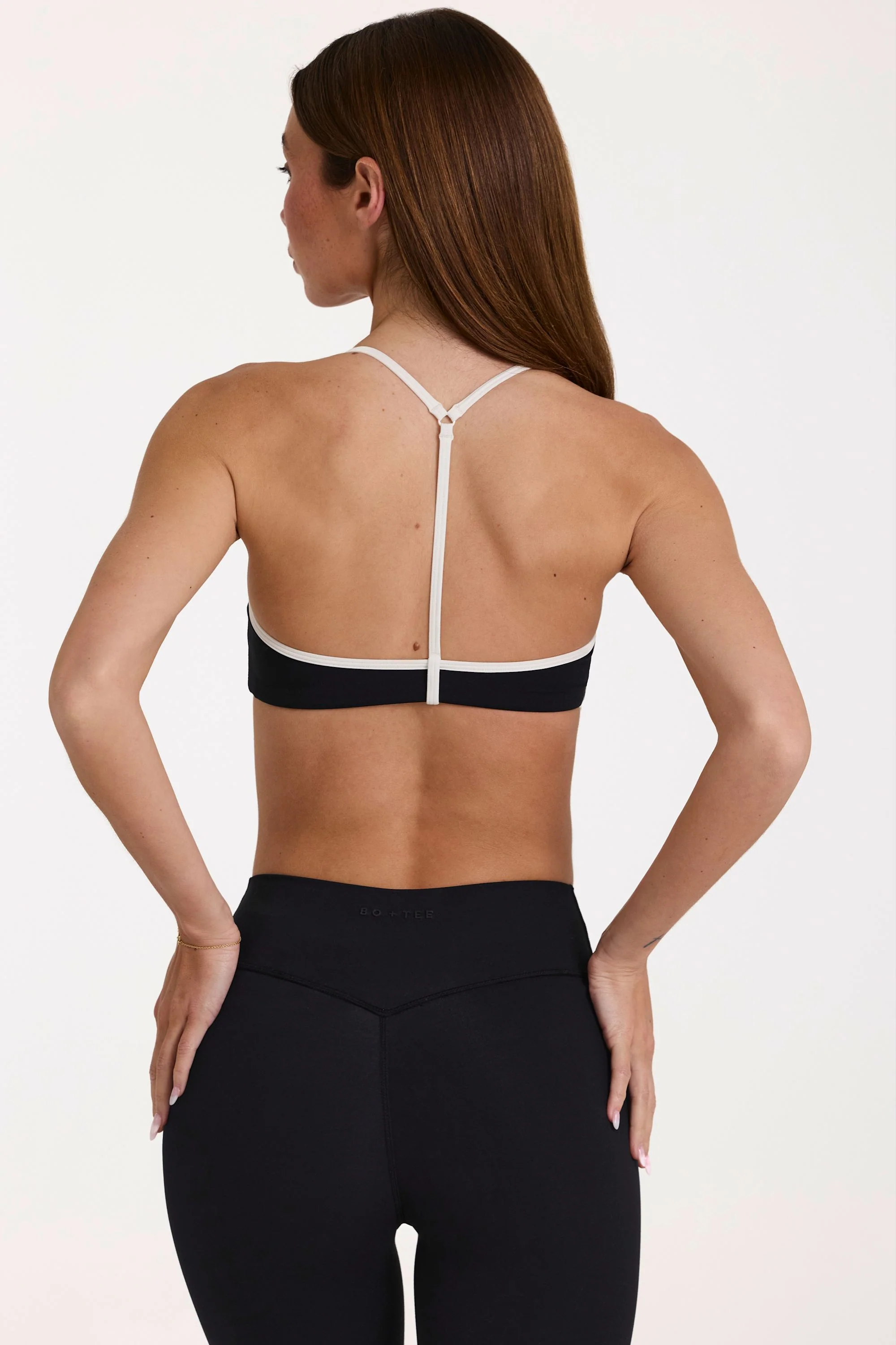 Soft Active Sports Bra in Black - Image 2