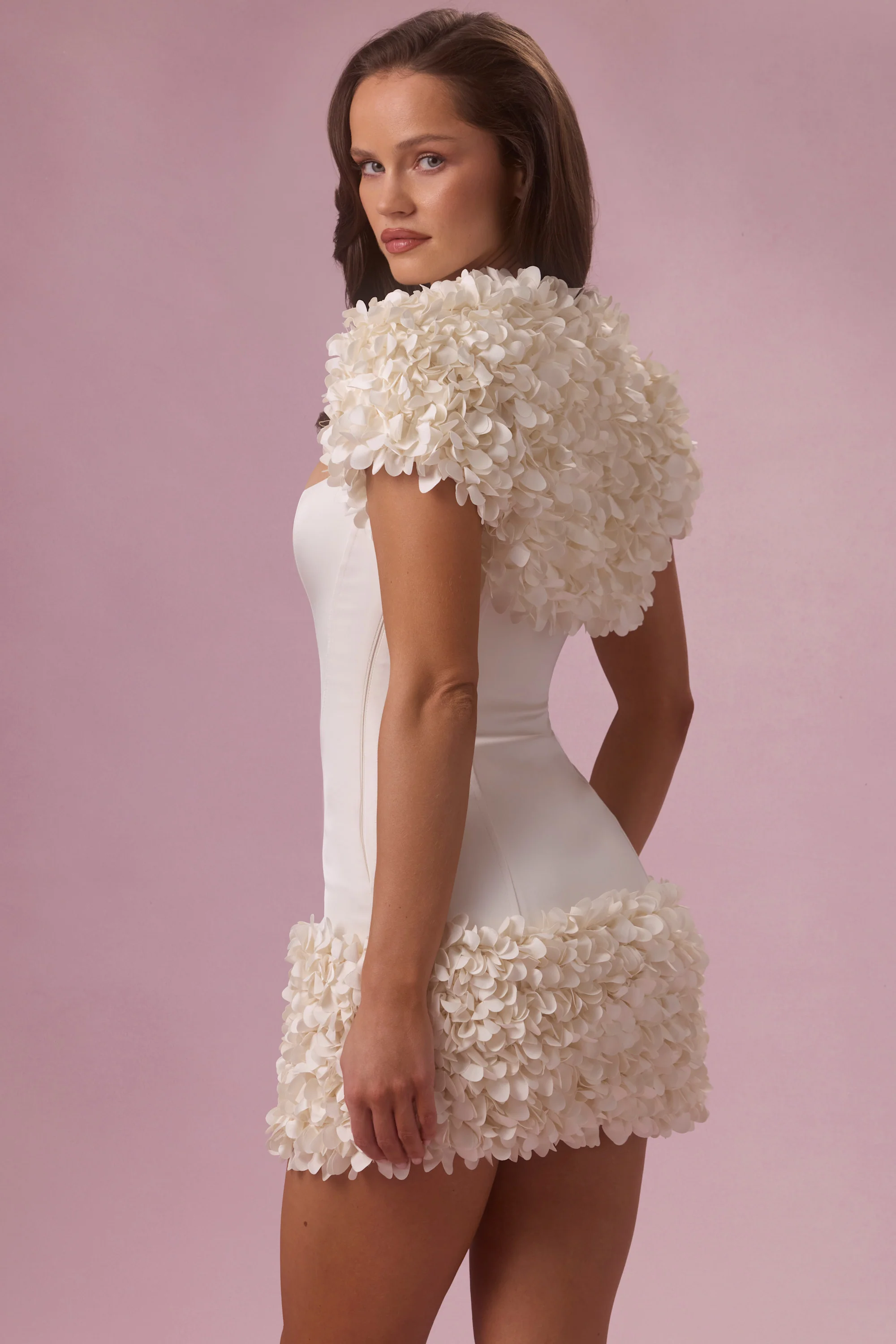 Cropped Bolero in Pearl - Image 5