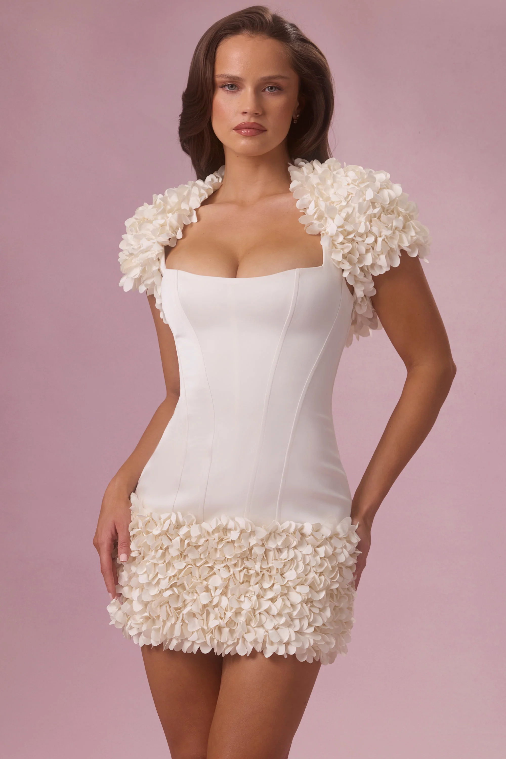 Cropped Bolero in Pearl - Image 6