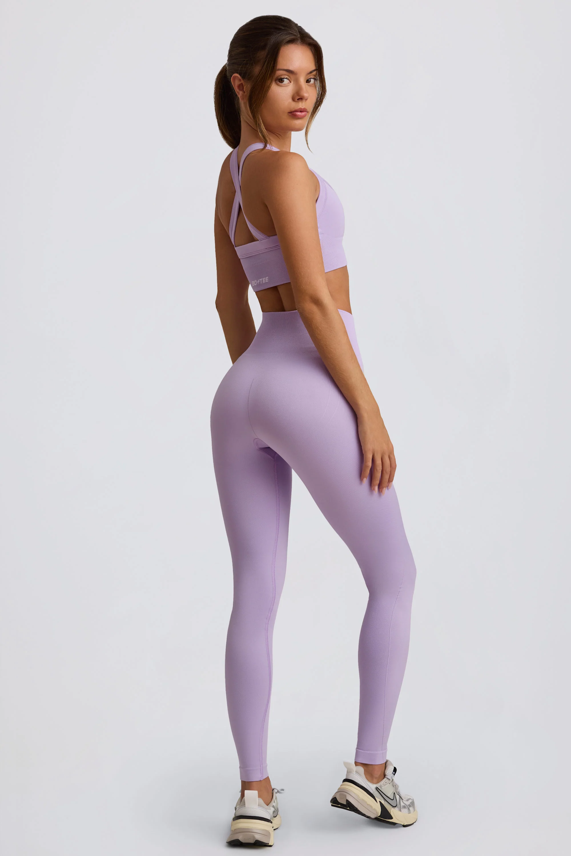 Super Sculpt Seamless High-Waist Leggings in Lavender - Image 2