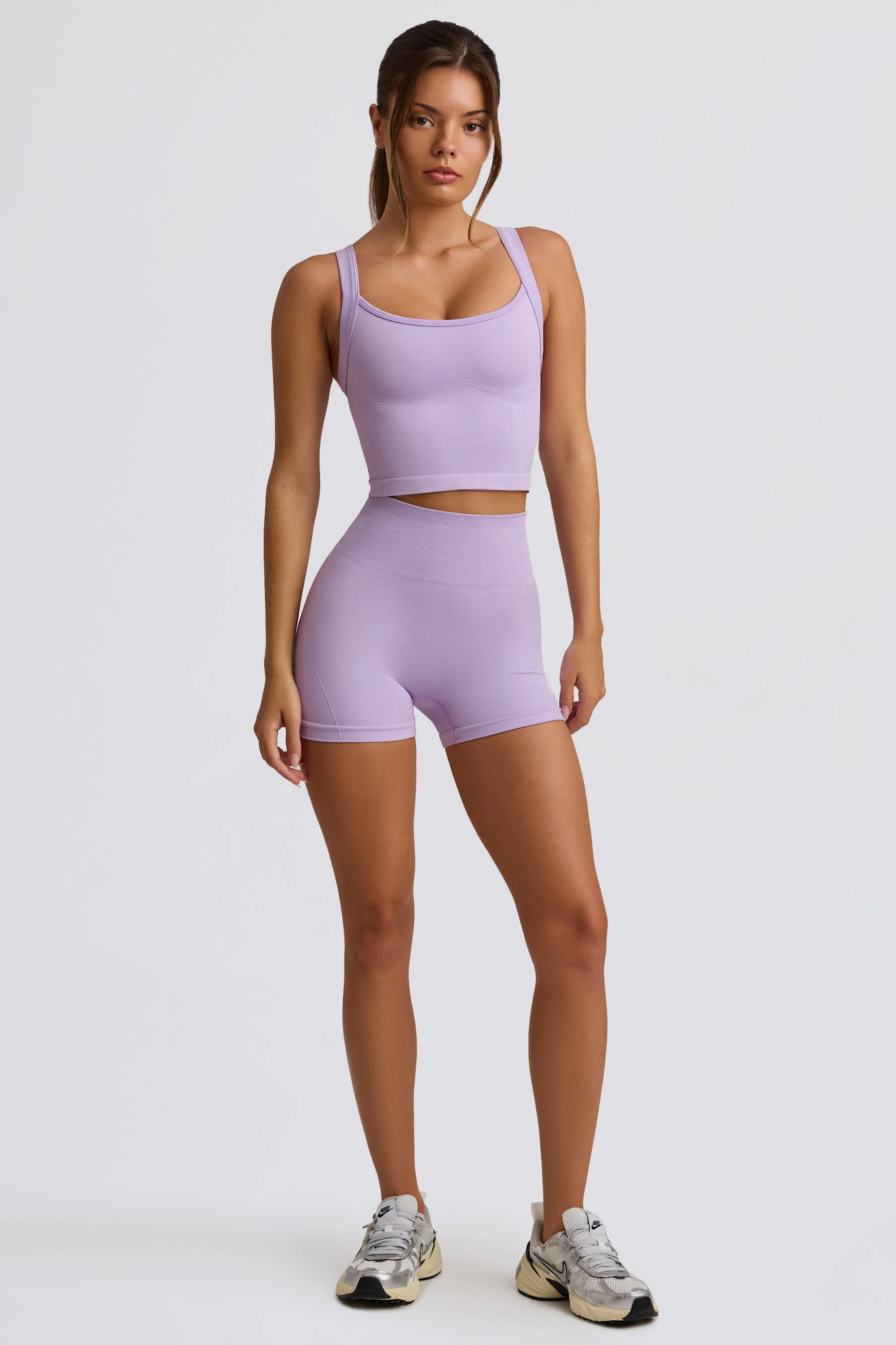 Super Sculpt Seamless Longline Camisole Top in Lavender - Image 12