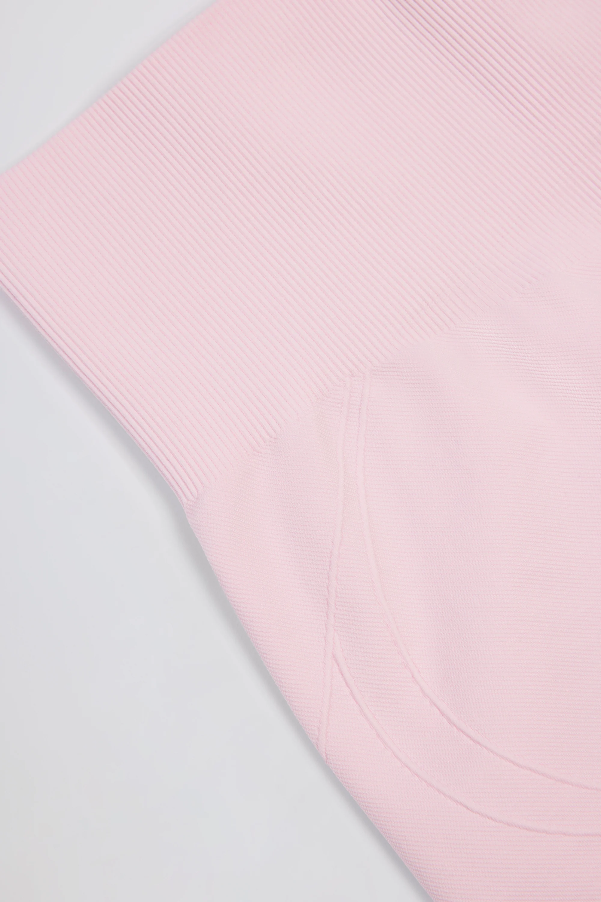 Super Sculpt Seamless Mini Shorts in Soft Pink - Image 5