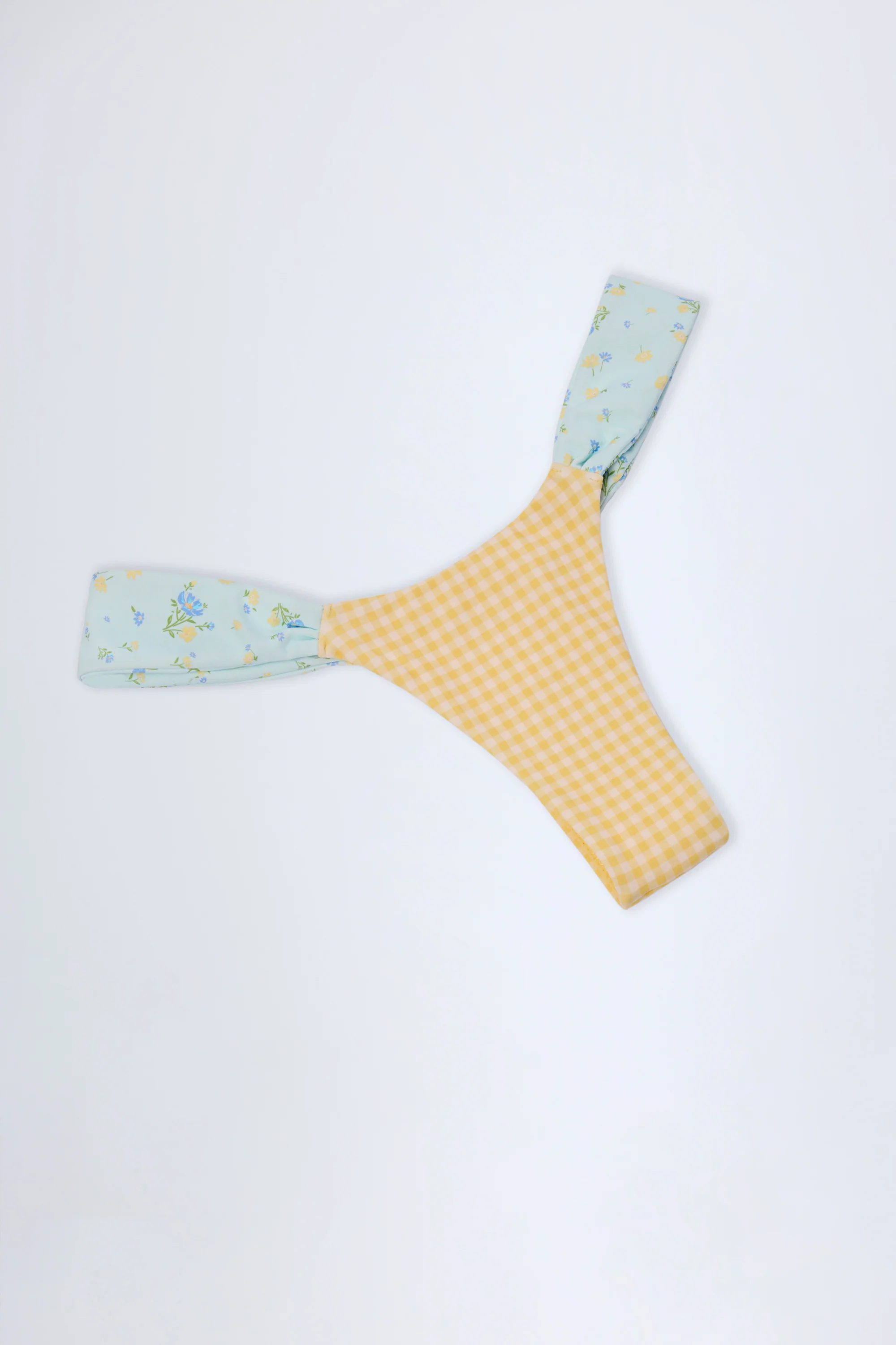 Cheeky Bikini Bottoms in Yellow Gingham - Image 7