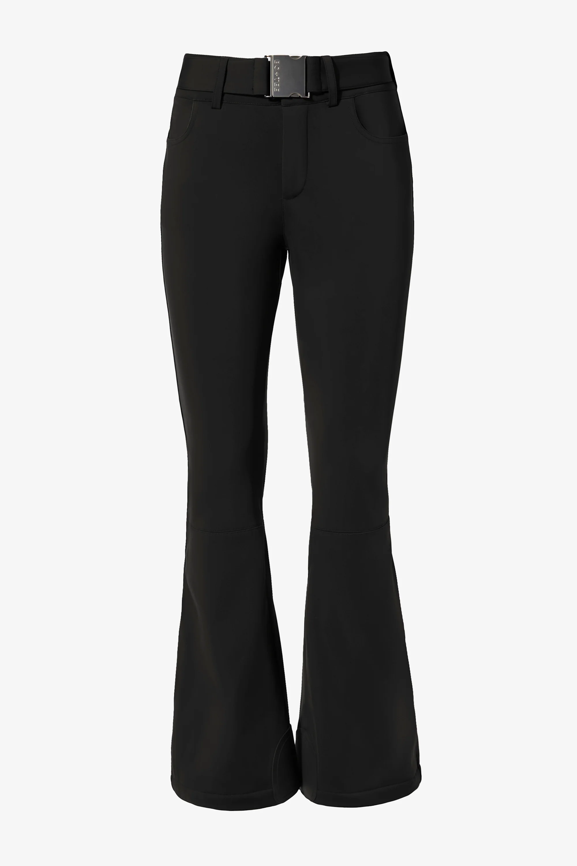 Waterproof Belted Ski Salopettes in Black - Image 4