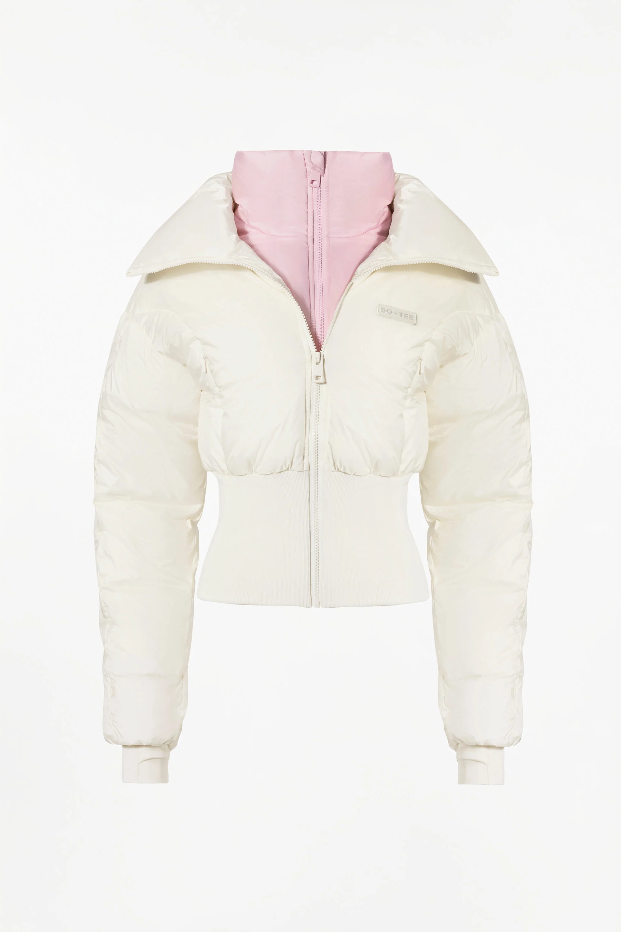 Waterproof Layered Ski Jacket in Ice - Image 3